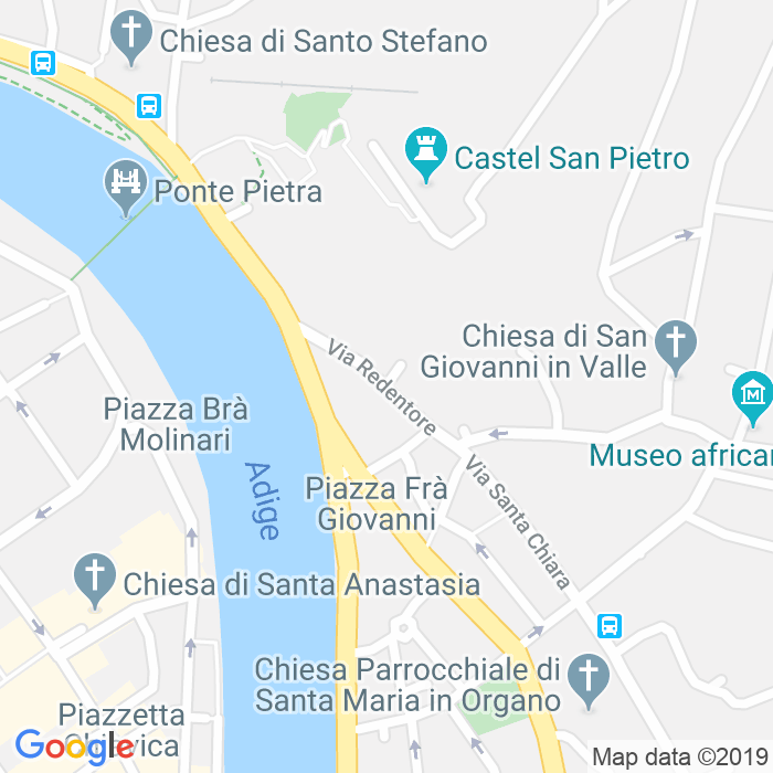 CAP di Via Redentore a Verona