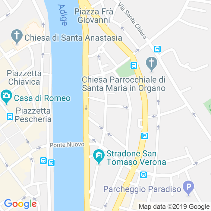CAP di Via Santa Maria Rocca Maggiore a Verona
