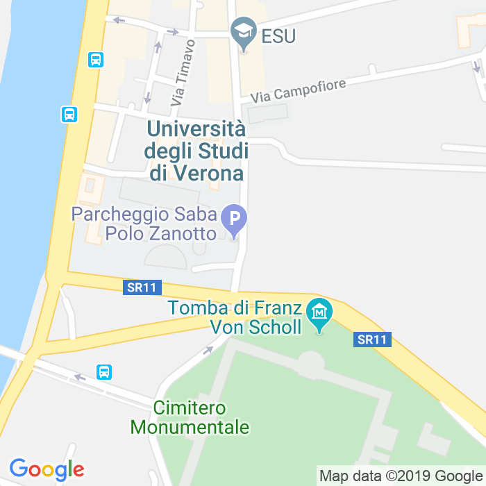 CAP di Viale Universita a Verona