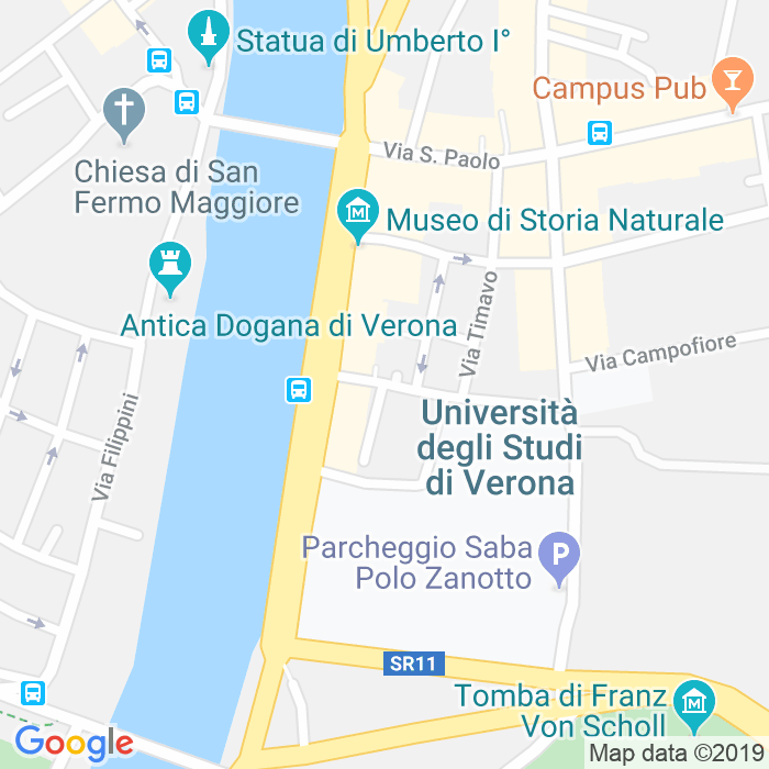 CAP di Vicoletto Cieco Dietro San Francesco a Verona
