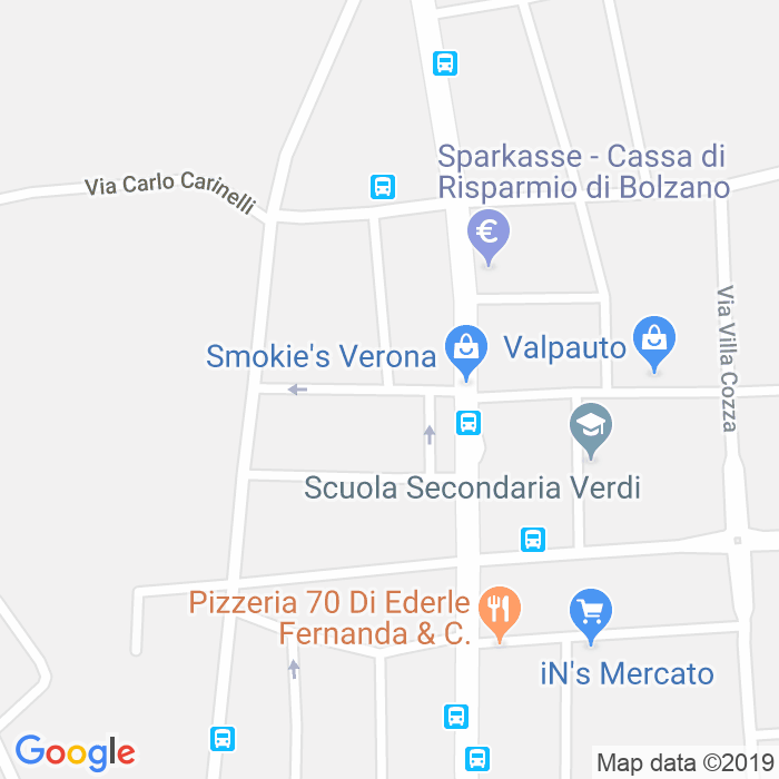 CAP di Via Angelo Da Velo a Verona