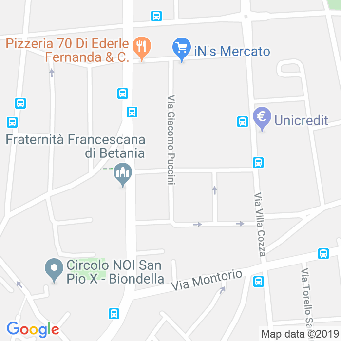 CAP di Via Giacomo Puccini a Verona