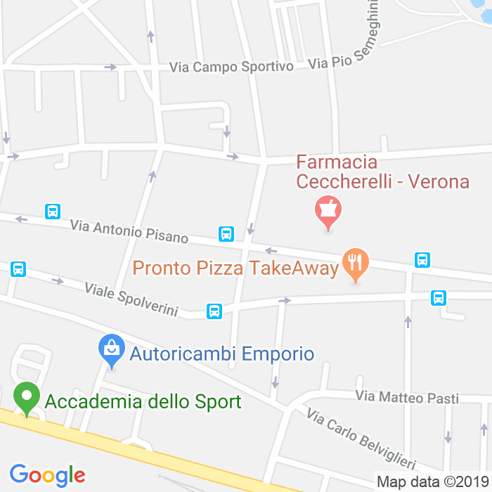 CAP di Via Guarino Da Verona a Verona