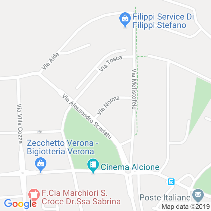 CAP di Via Norma a Verona