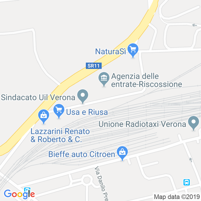 CAP di Via Nicolo'Giolfino a Verona