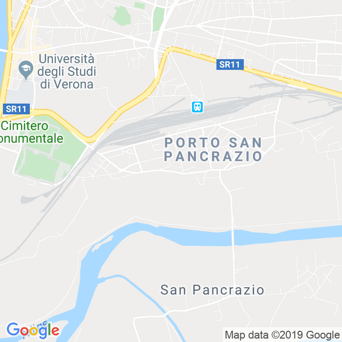 CAP di Via Porto San Pancrazio a Verona