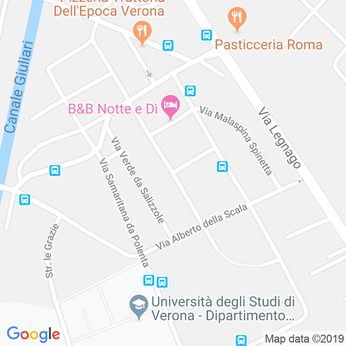 CAP di Via Della Scala Brunoro a Verona