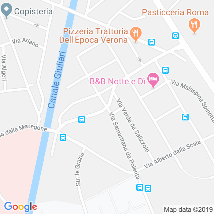 CAP di Via Di Teodolinda a Verona