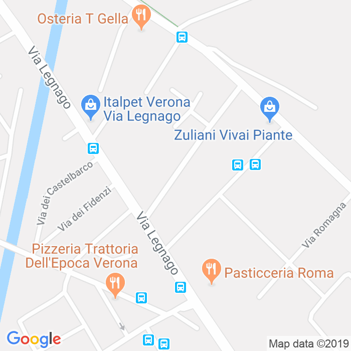 CAP di Via Imola a Verona