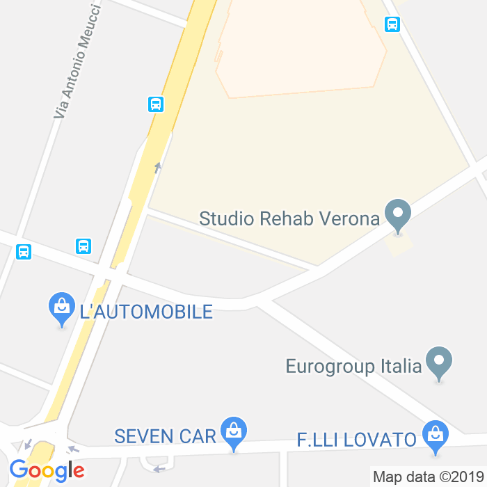 CAP di Via Antonio Cagnoli a Verona