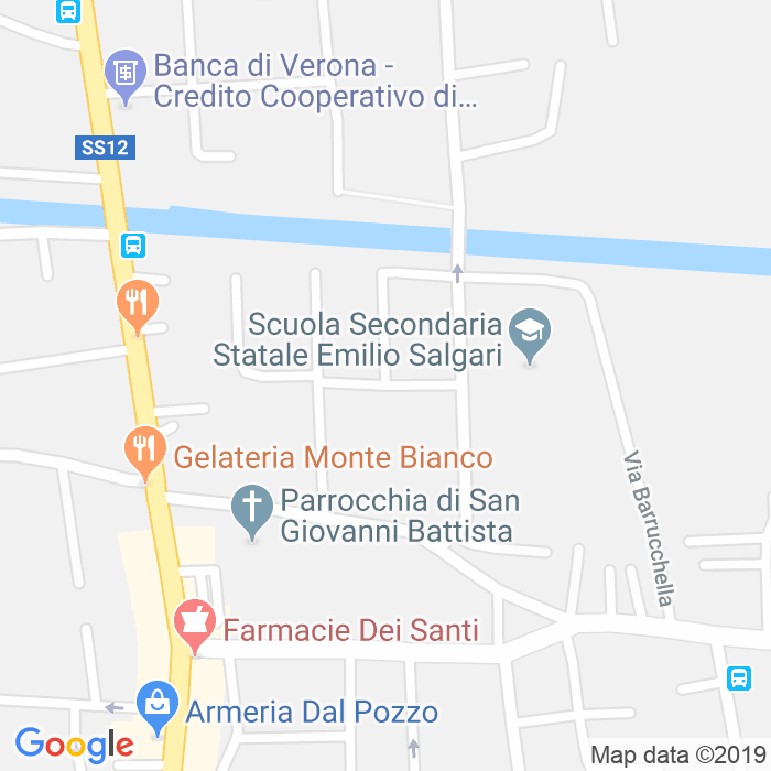 CAP di Via Fonte Tognola a Verona