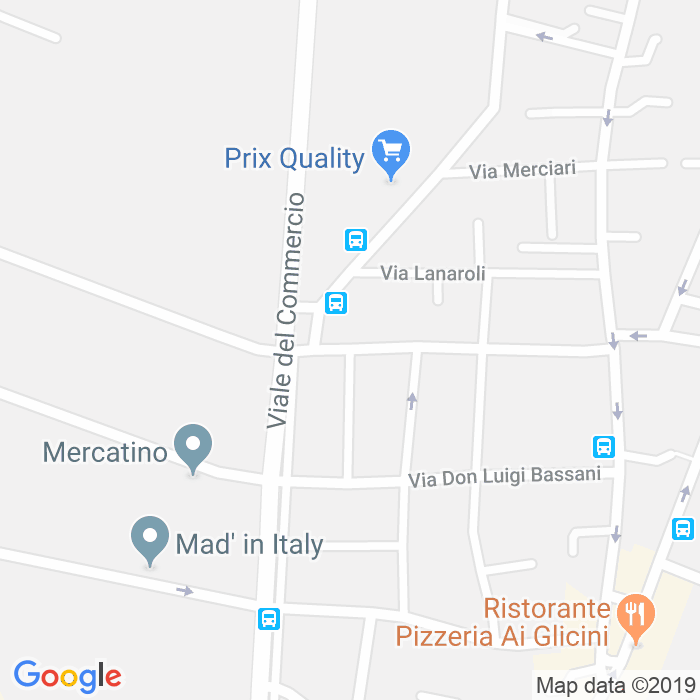 CAP di Via Francesco Perlini a Verona