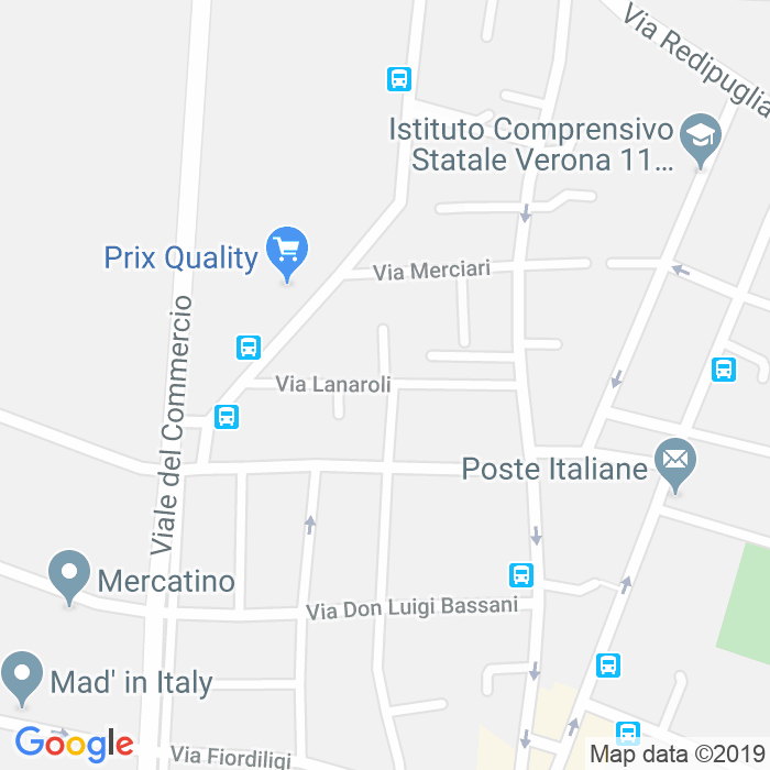 CAP di Via Lanaroli a Verona