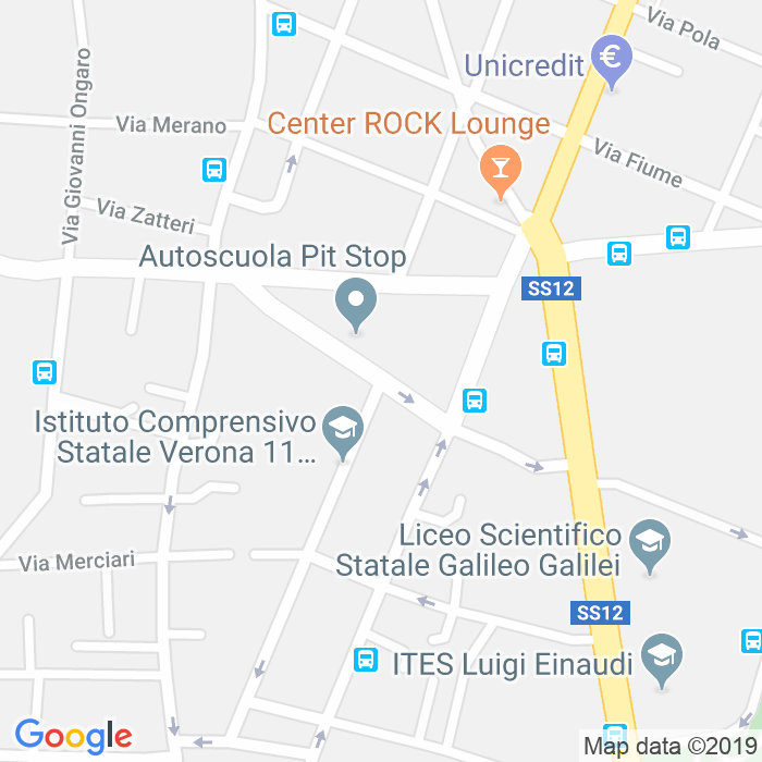 CAP di Via Redipuglia a Verona