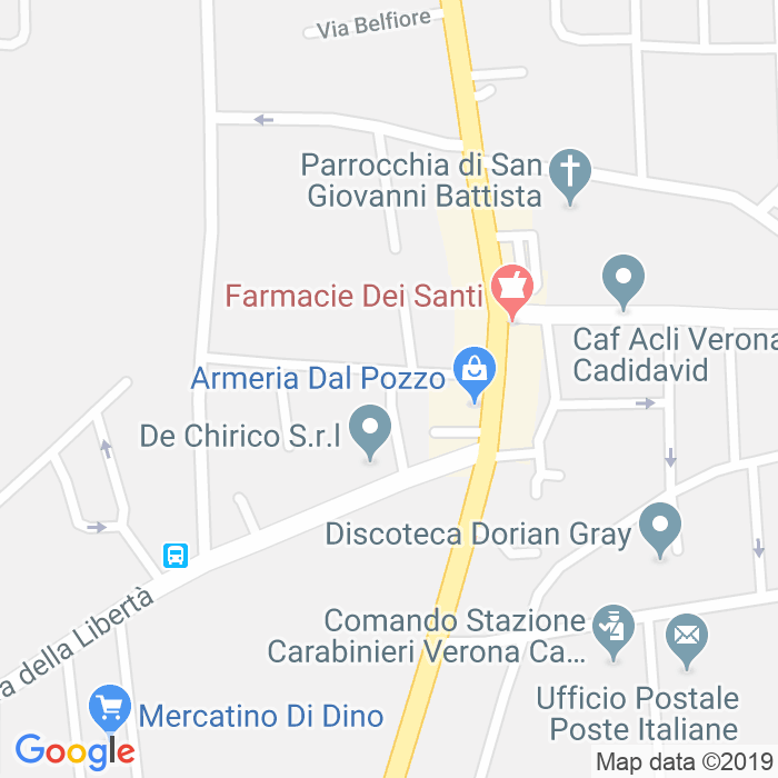 CAP di Via Rivoli a Verona