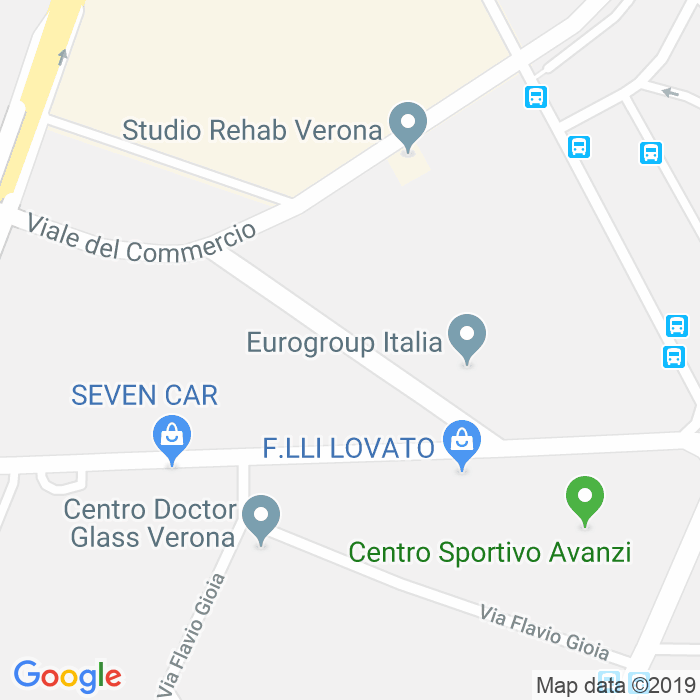 CAP di Via Tolomeo a Verona