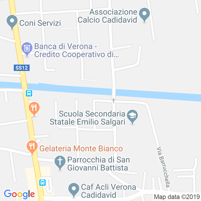 CAP di Via Vannina Fonte a Verona