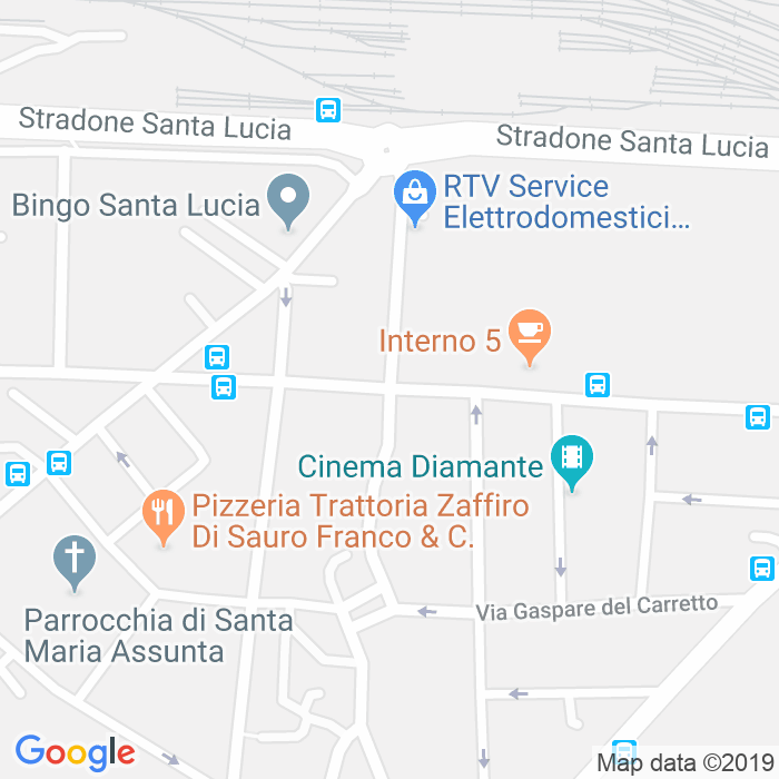 CAP di Via Franco Maria Cattarinetti a Verona