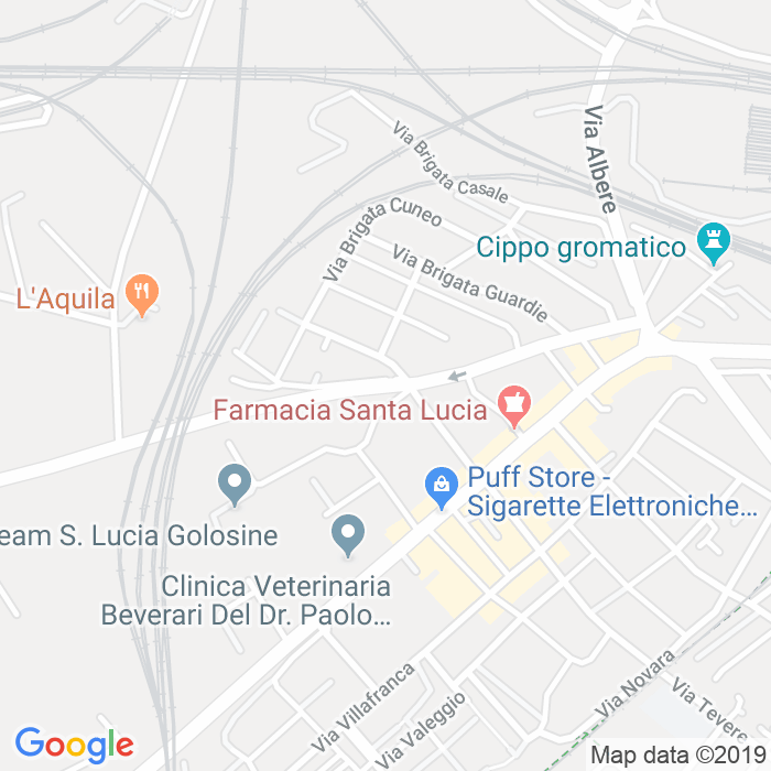 CAP di Via Agostino Guerrieri a Verona