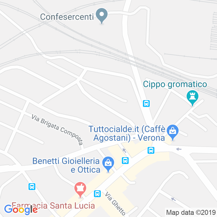 CAP di Via Brigata Acqui a Verona