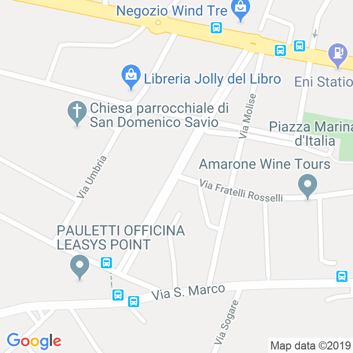 CAP di Via Antonio Gramsci a Verona