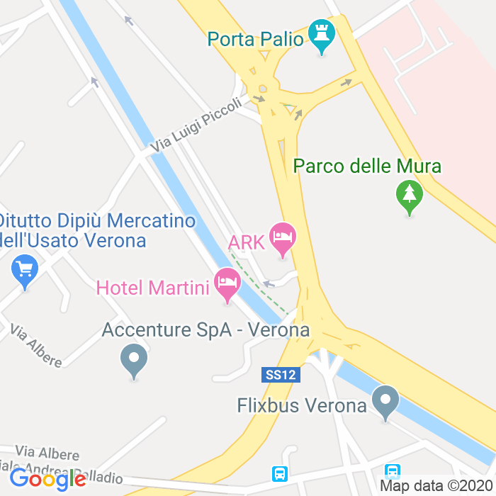 CAP di Via Gianattilio Dalla Bona a Verona