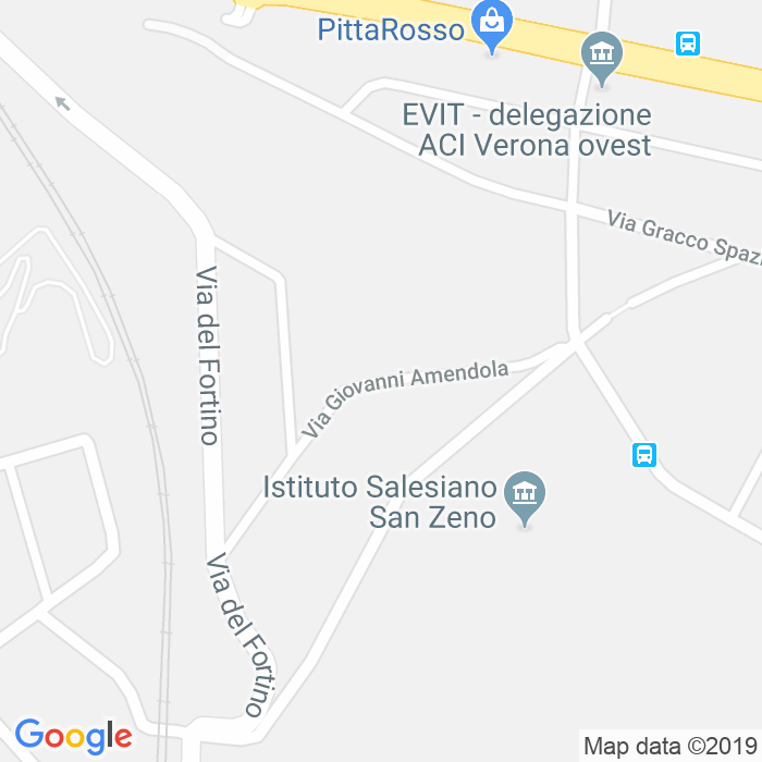 CAP di Via Giovanni Amendola a Verona