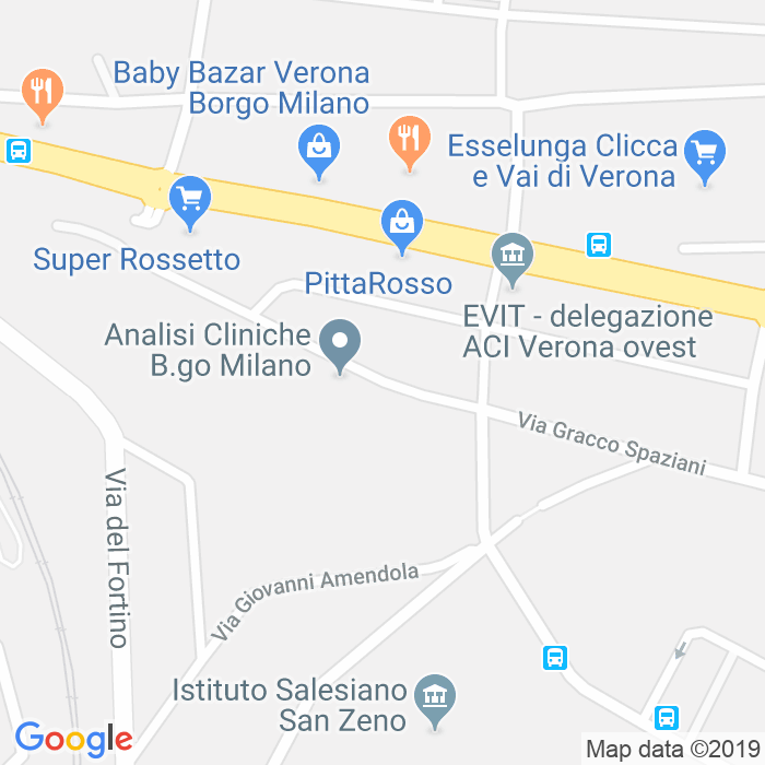 CAP di Via Gracco Spaziani a Verona