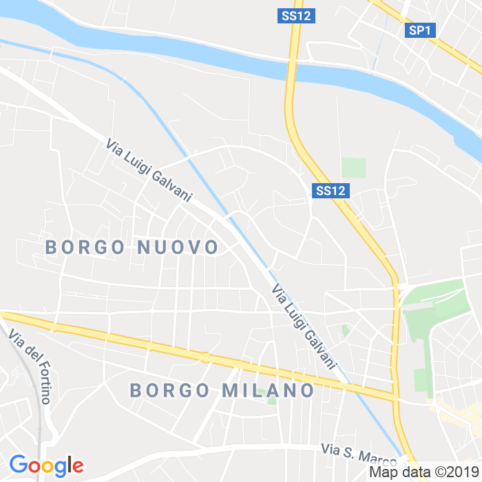 CAP di Via Luigi Galvani a Verona