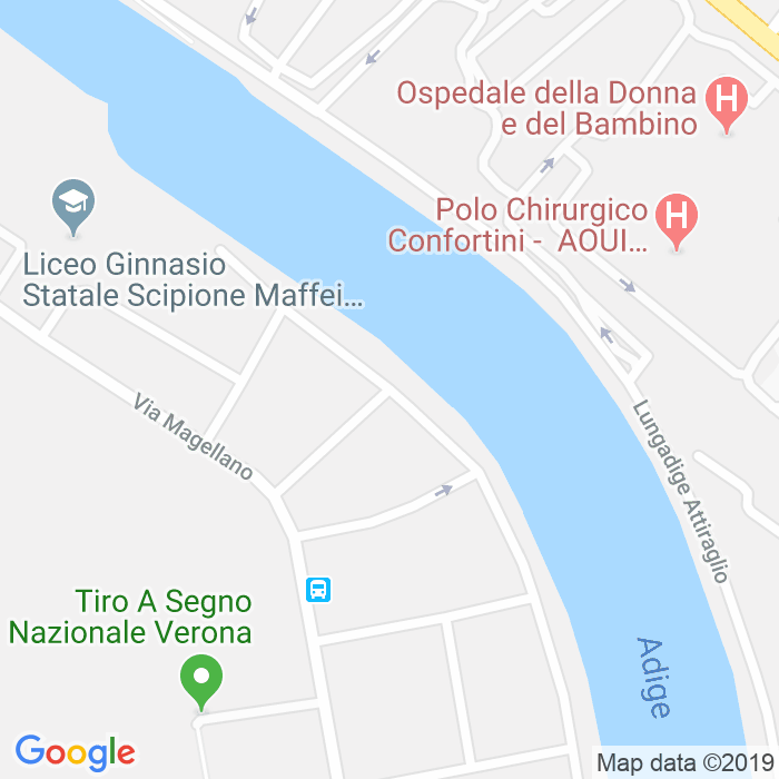 CAP di Via Pietro Querini a Verona