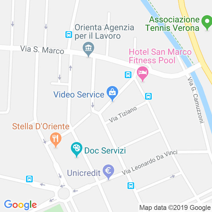 CAP di Via Vitruvio a Verona