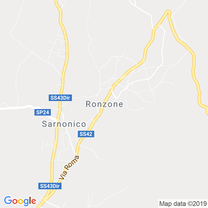 CAP di Ronzone in Trento