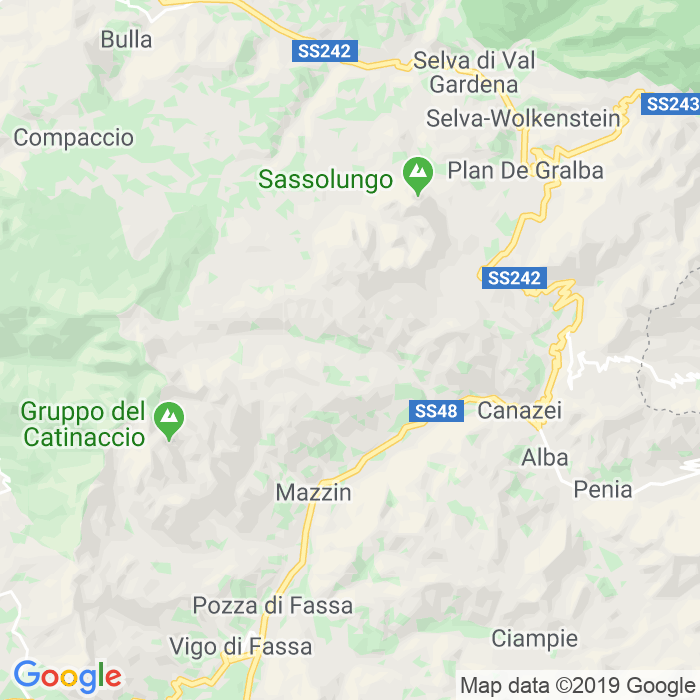 CAP di Campitello Di Fassa in Trento