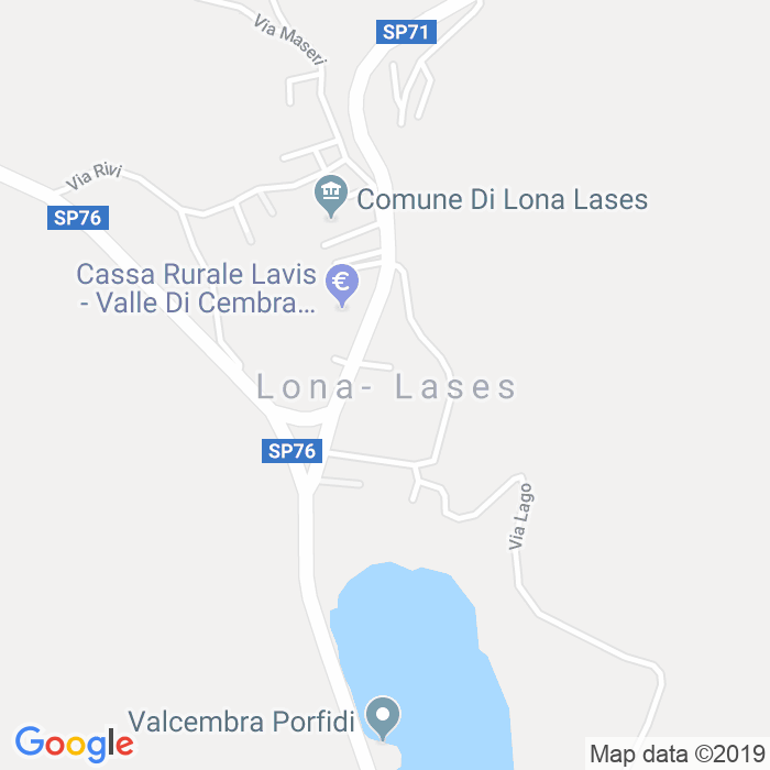 CAP di Lona Lases in Trento
