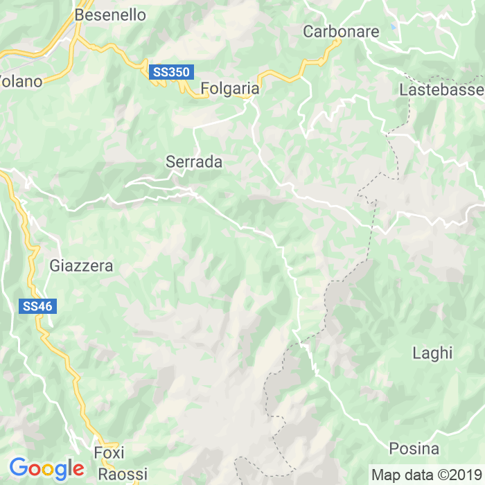 CAP di Terragnolo in Trento