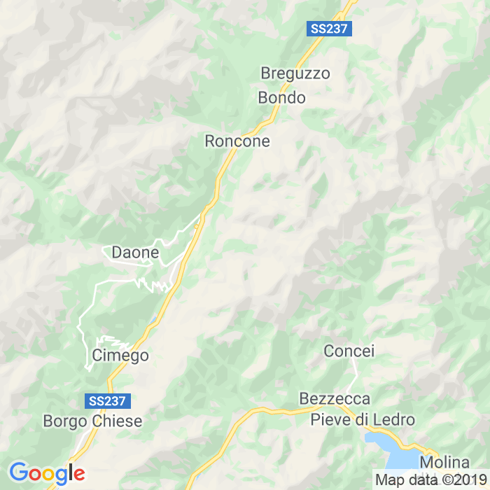 CAP di Pieve Di Bono in Trento