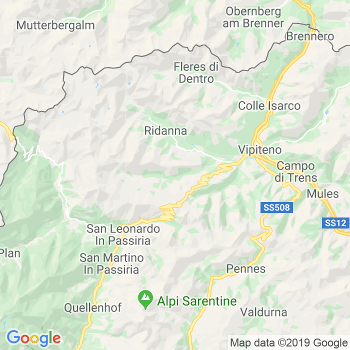 CAP di Racines (Ratsching) in Bolzano