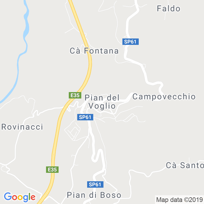 CAP di Piano Del Voglio a San Benedetto Val Di Sambro