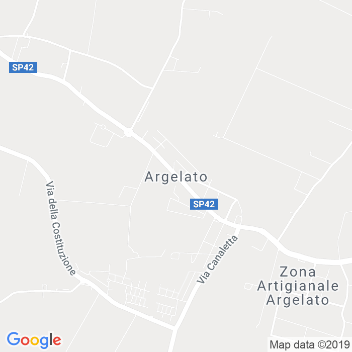 CAP di Argelato in Bologna