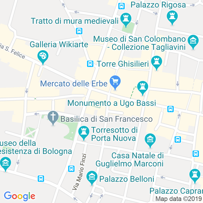 CAP di Galleria Del Toro a Bologna