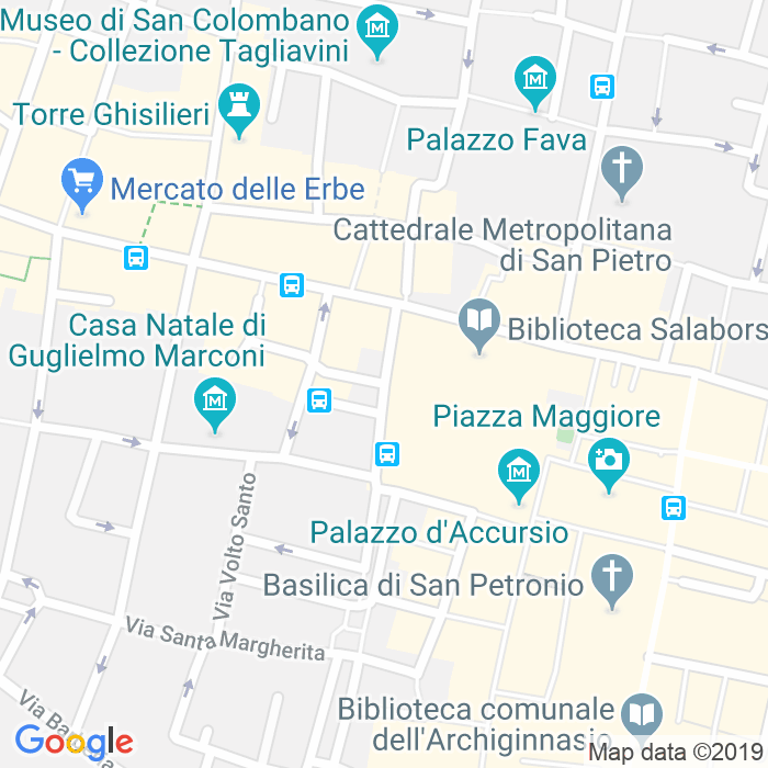 CAP di Via Giacomo Venezian a Bologna