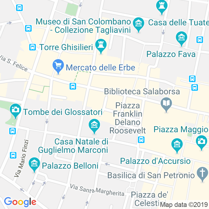 CAP di Via Giovanni Livraghi a Bologna