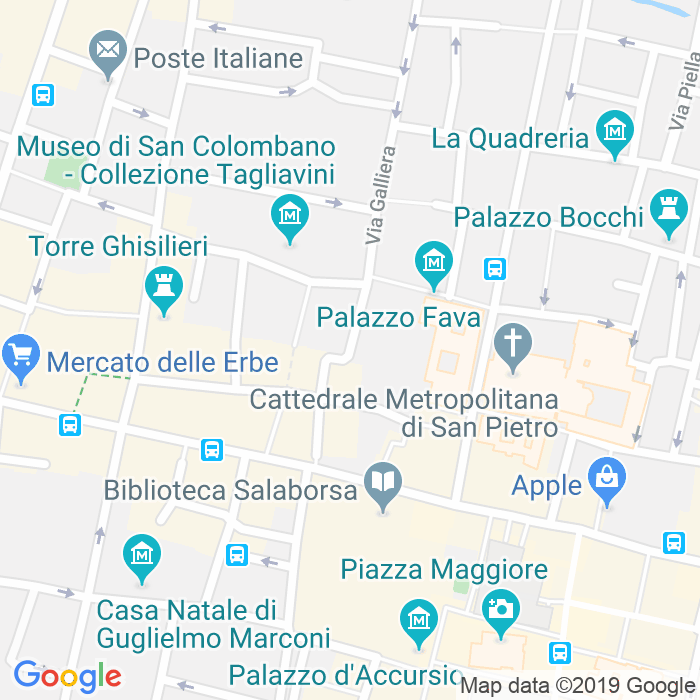 CAP di Via Porta Di Castello a Bologna