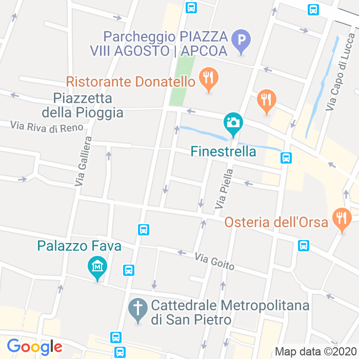 CAP di Via San Tommaso Del Mercato a Bologna