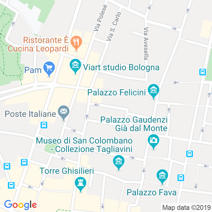 CAP di Via Santa Maria Maggiore a Bologna