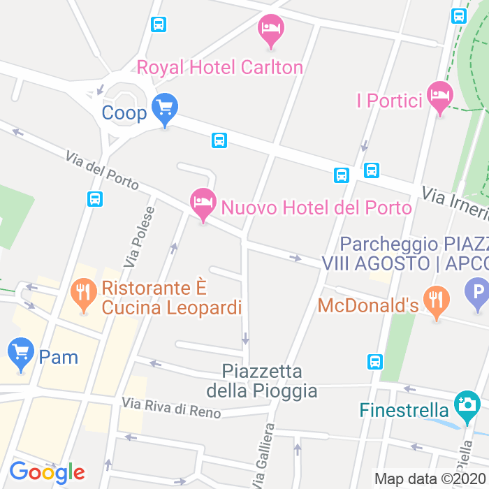 CAP di Via Strazzacappe a Bologna