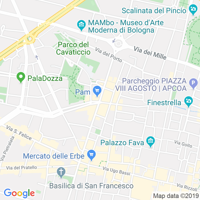 CAP di Galleria Guglielmo Marconi a Bologna