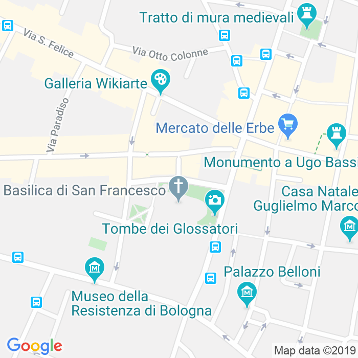 CAP di Piazza San Francesco a Bologna