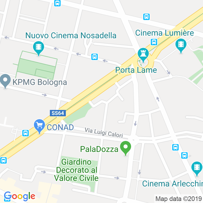 CAP di Via Mondino De Liuzzi a Bologna