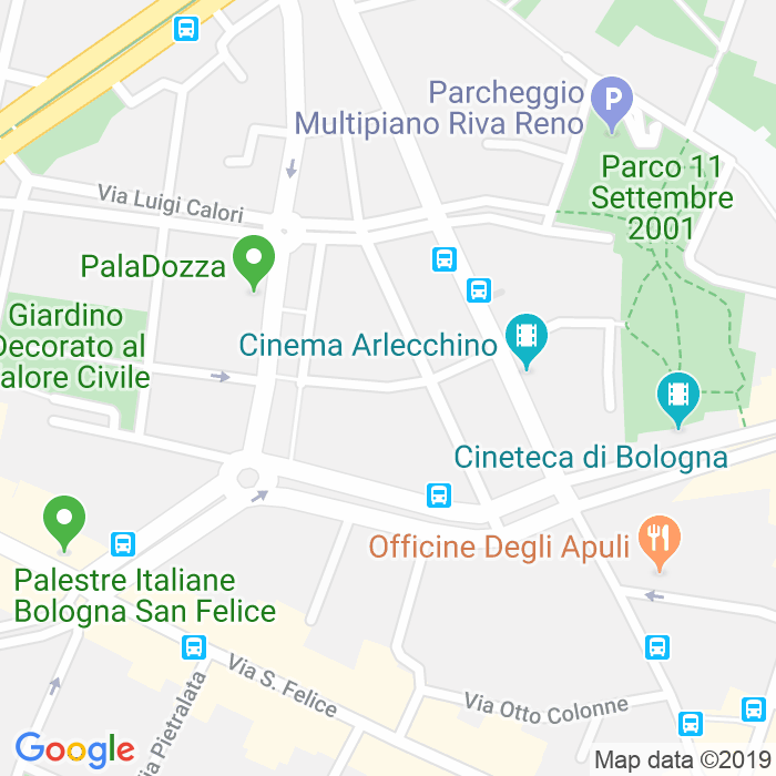 CAP di Via Padre Francesco Maria Grimaldi a Bologna